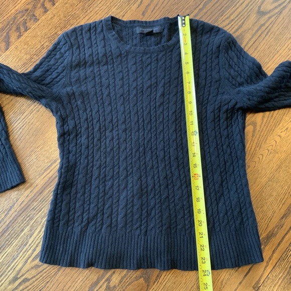 EXPRESS DESIGN‎ STUDIO Sweater Womens XL Wool Angora Cashmere Blend Cable Knit - Picture 4 of 8